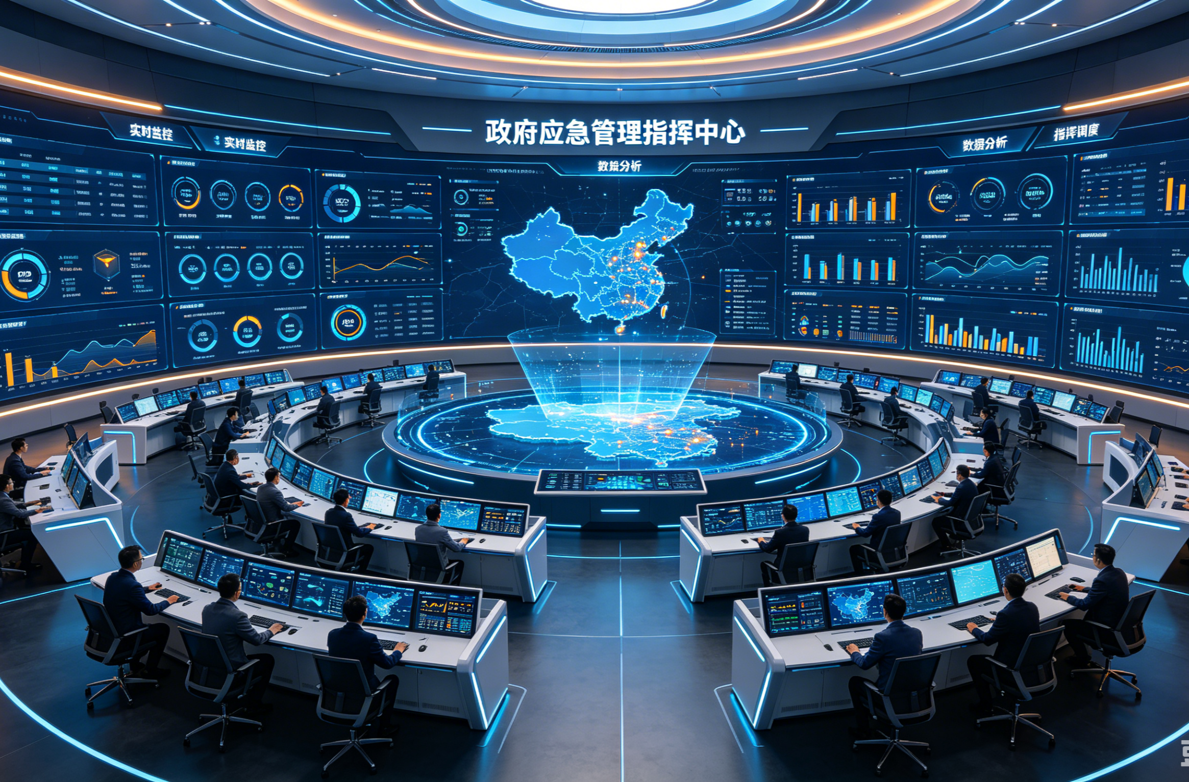 政府应急管理智慧中心